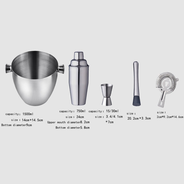 Professional Bartender Bar Tools