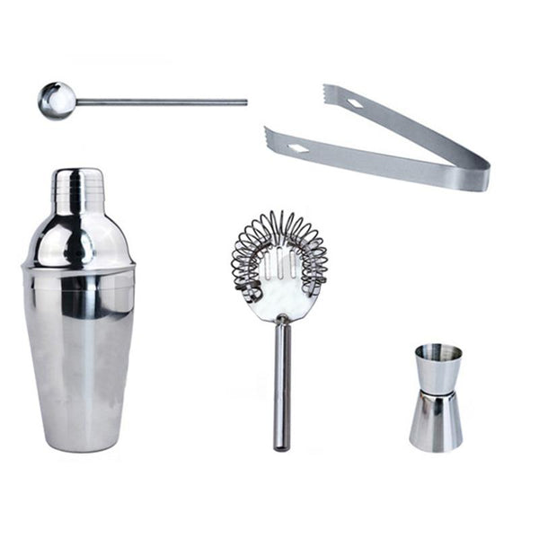 Stainless Steel Cocktail Shaker Bar Set