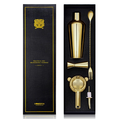 Luxury Stainless Steel Bar Set