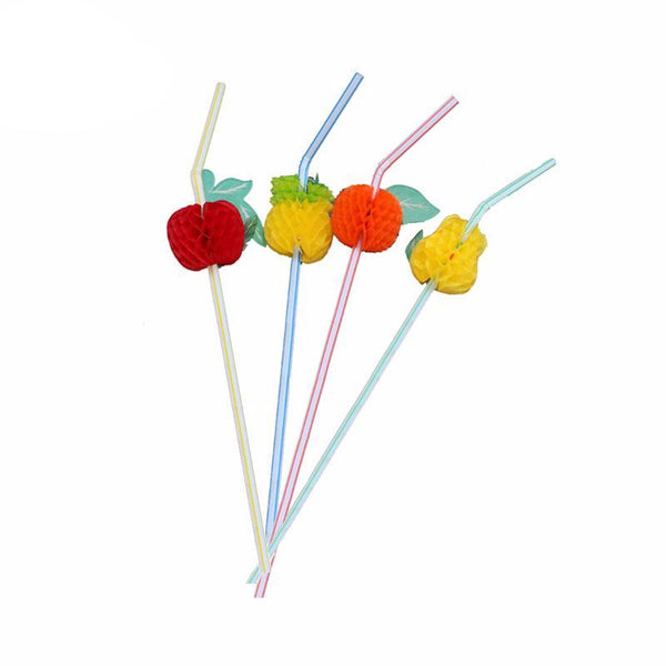 Fruit Shape Straws