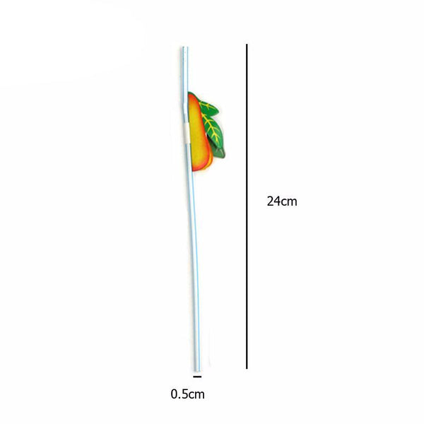 Fruit Shape Straws