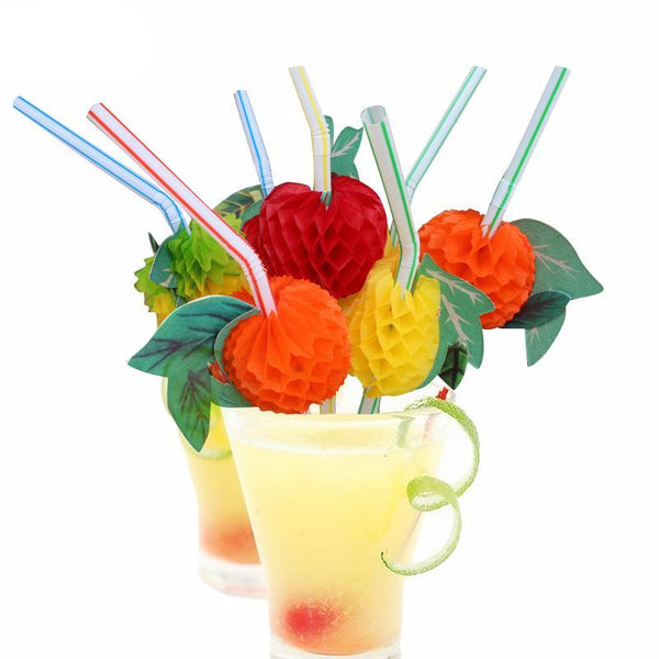 Fruit Shape Straws