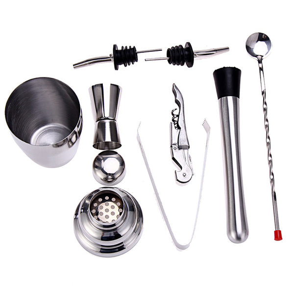 Stainless Steel Cocktail Shaker Bar Set
