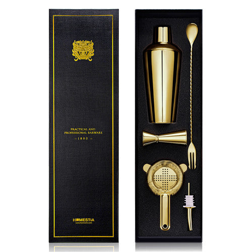 Luxury Stainless Steel Bar Set